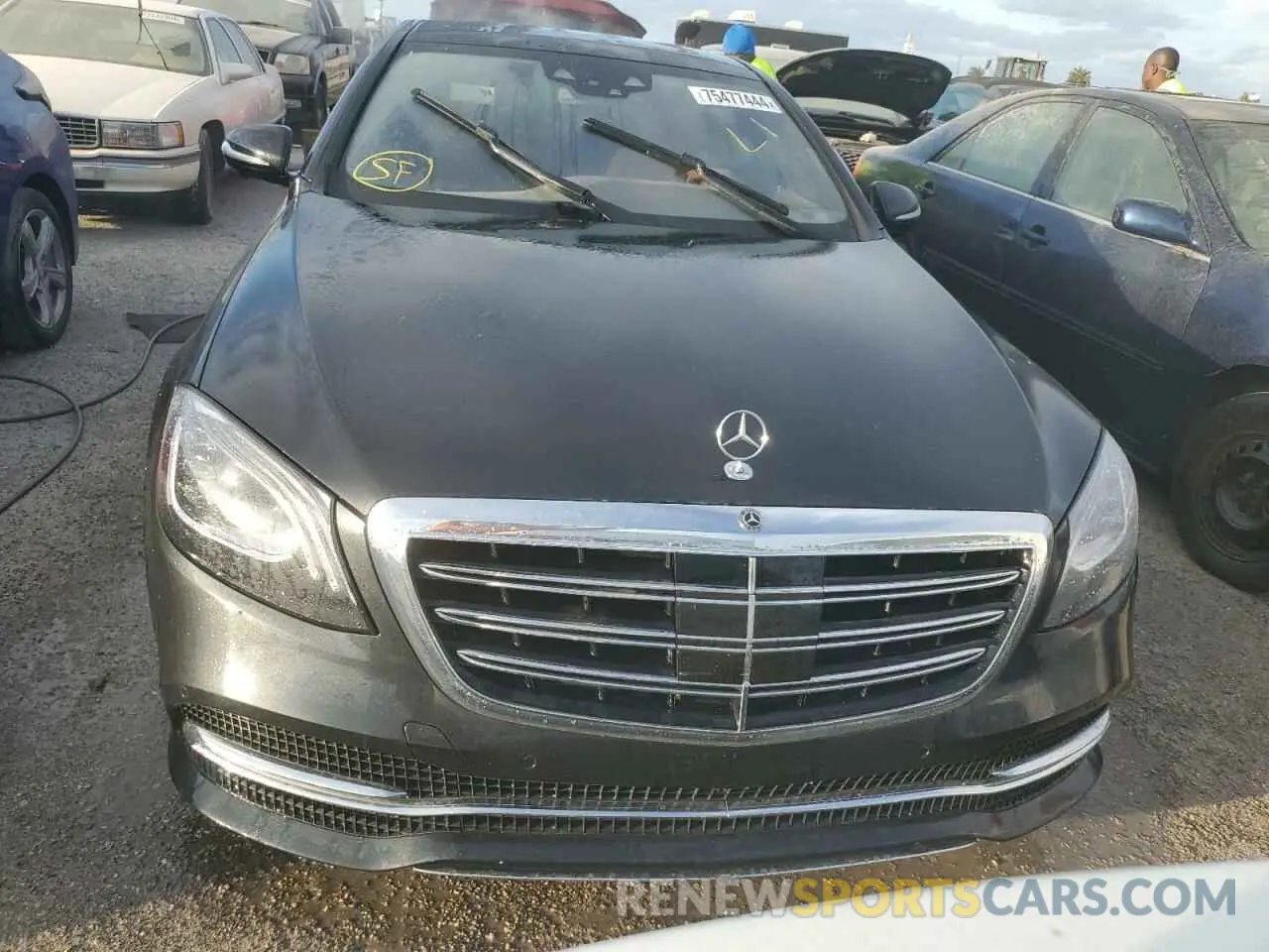 5 Photograph of a damaged car WDDUG8DB6KA451332 MERCEDES-BENZ S-CLASS 2019
