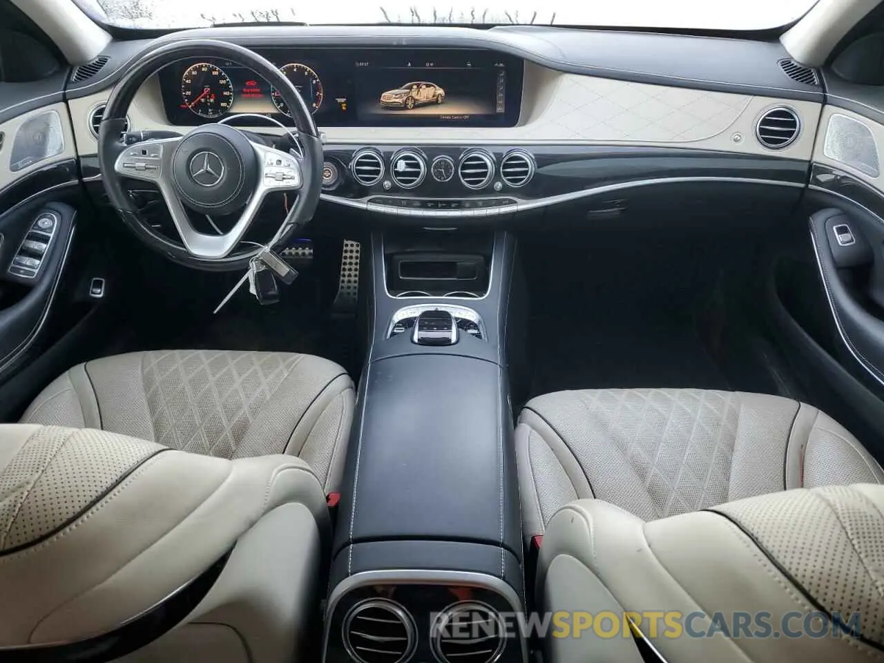 8 Photograph of a damaged car WDDUG8DB6KA474822 MERCEDES-BENZ S-CLASS 2019
