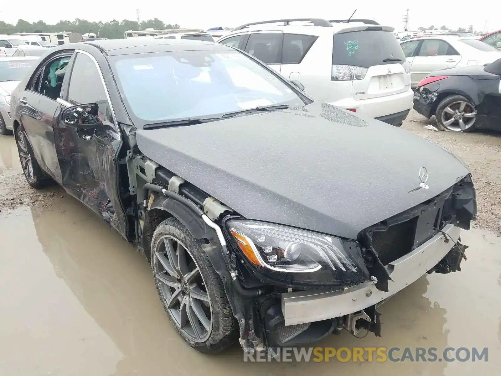 1 Photograph of a damaged car WDDUG8DB8KA458556 MERCEDES-BENZ S CLASS 2019