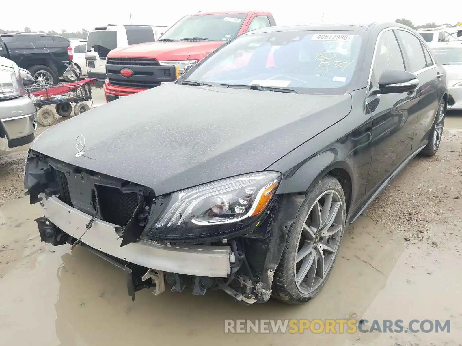 2 Photograph of a damaged car WDDUG8DB8KA458556 MERCEDES-BENZ S CLASS 2019