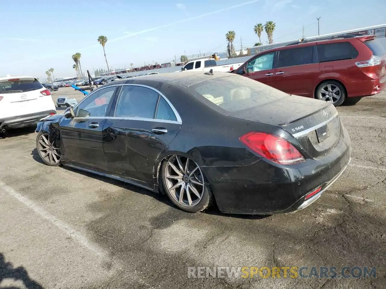 2 Photograph of a damaged car WDDUG8DB9KA428921 MERCEDES-BENZ S-CLASS 2019