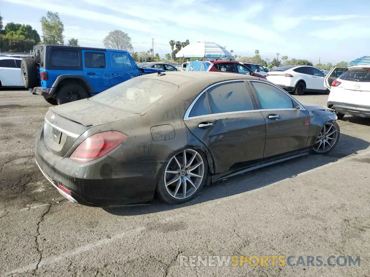 3 Photograph of a damaged car WDDUG8DB9KA428921 MERCEDES-BENZ S-CLASS 2019