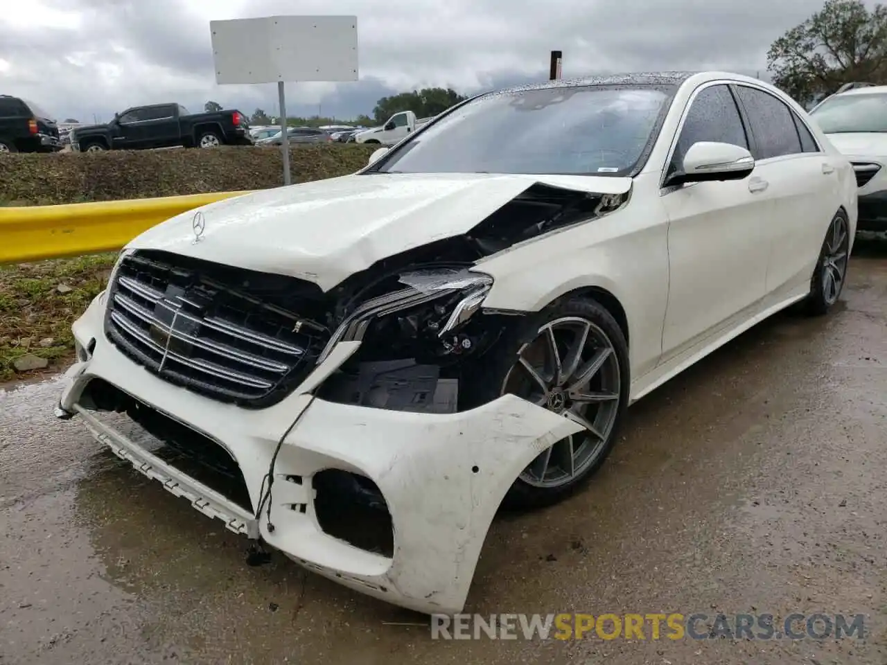 2 Photograph of a damaged car WDDUG8DB9KA429518 MERCEDES-BENZ S-CLASS 2019