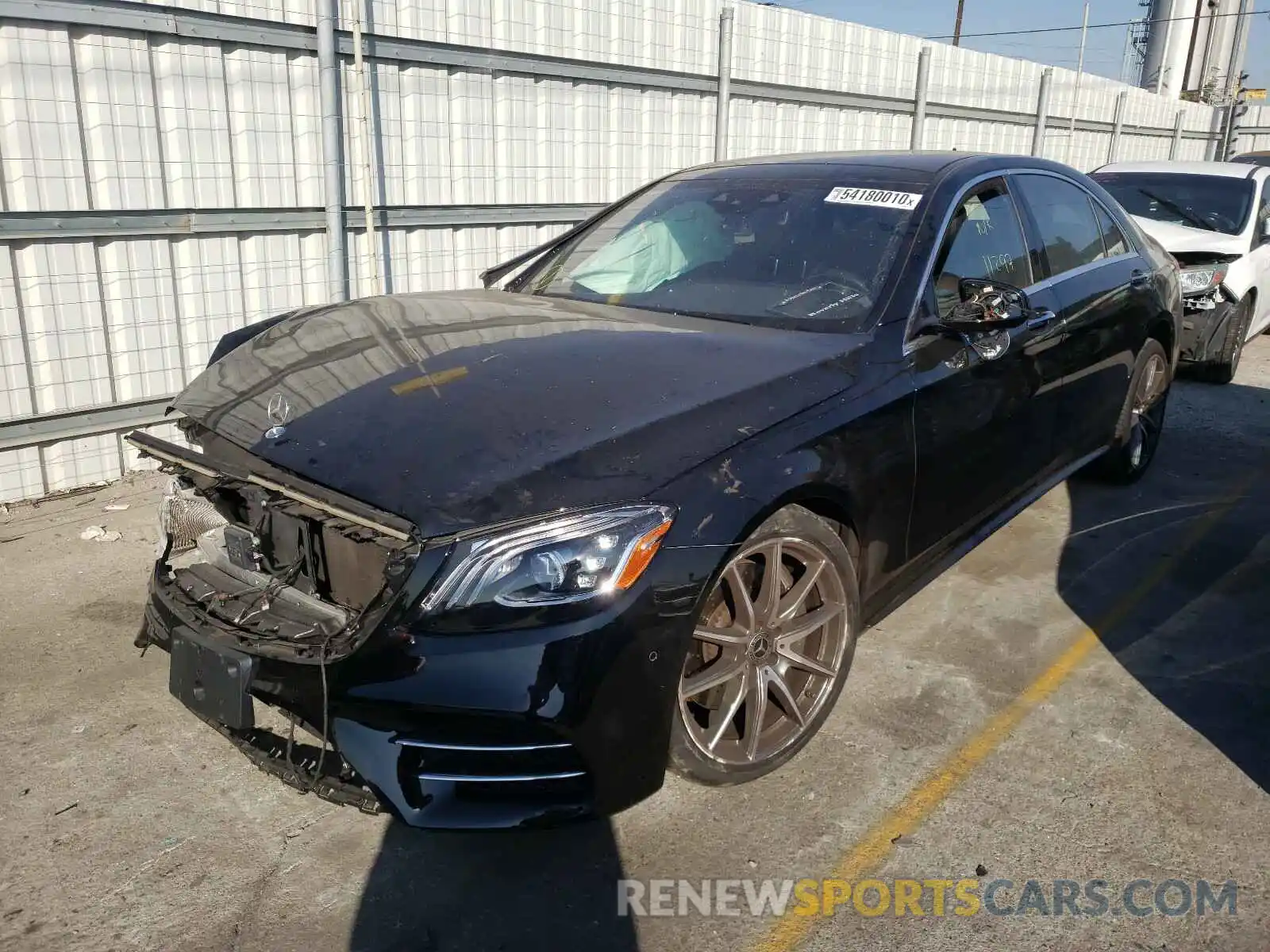 2 Photograph of a damaged car WDDUG8DBXKA443119 MERCEDES-BENZ S CLASS 2019