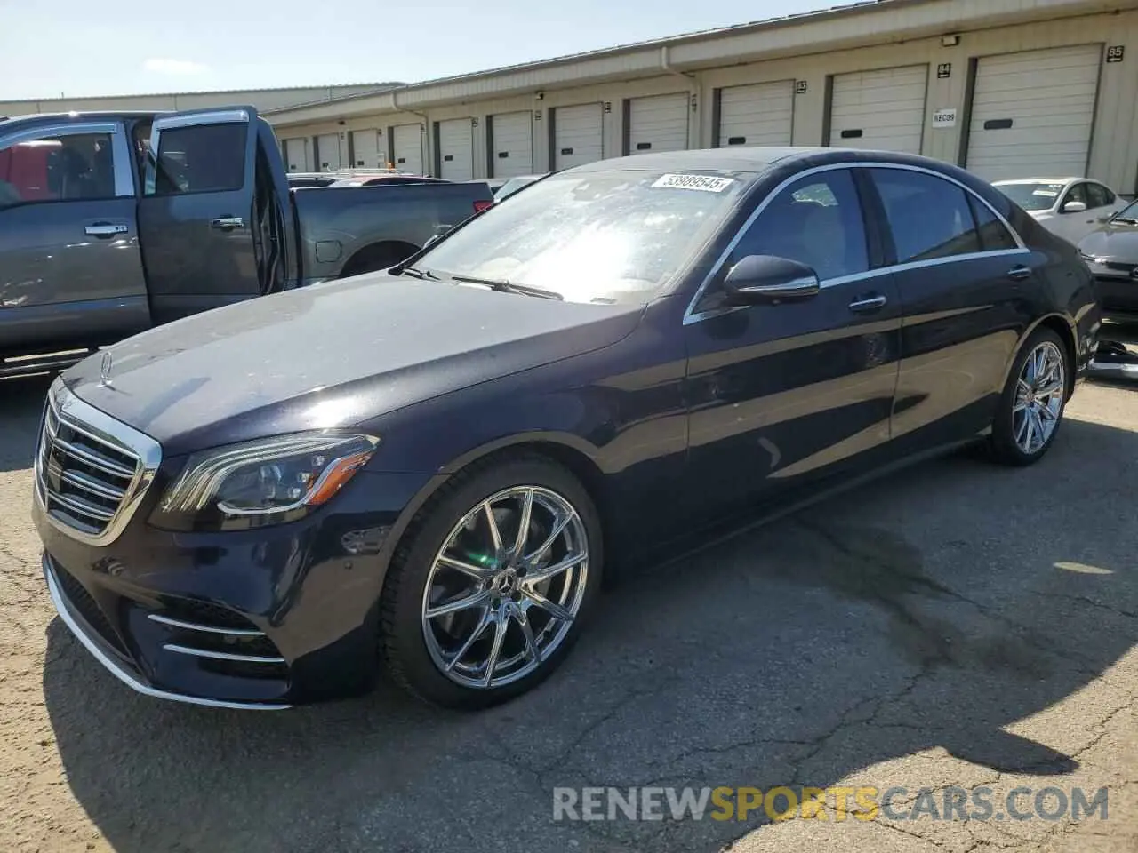 1 Photograph of a damaged car WDDUG8DBXKA450717 MERCEDES-BENZ S-CLASS 2019