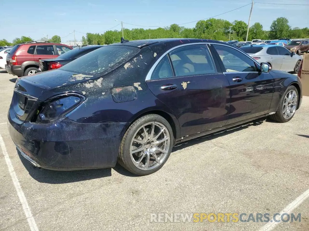 3 Photograph of a damaged car WDDUG8DBXKA450717 MERCEDES-BENZ S-CLASS 2019
