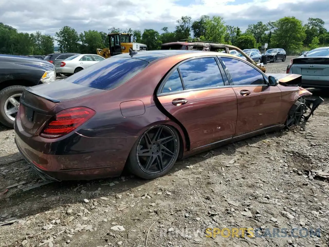 3 Photograph of a damaged car WDDUG8GB1KA460161 MERCEDES-BENZ S-CLASS 2019