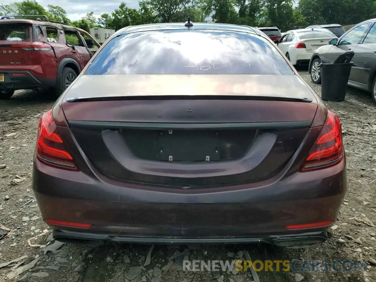 6 Photograph of a damaged car WDDUG8GB1KA460161 MERCEDES-BENZ S-CLASS 2019