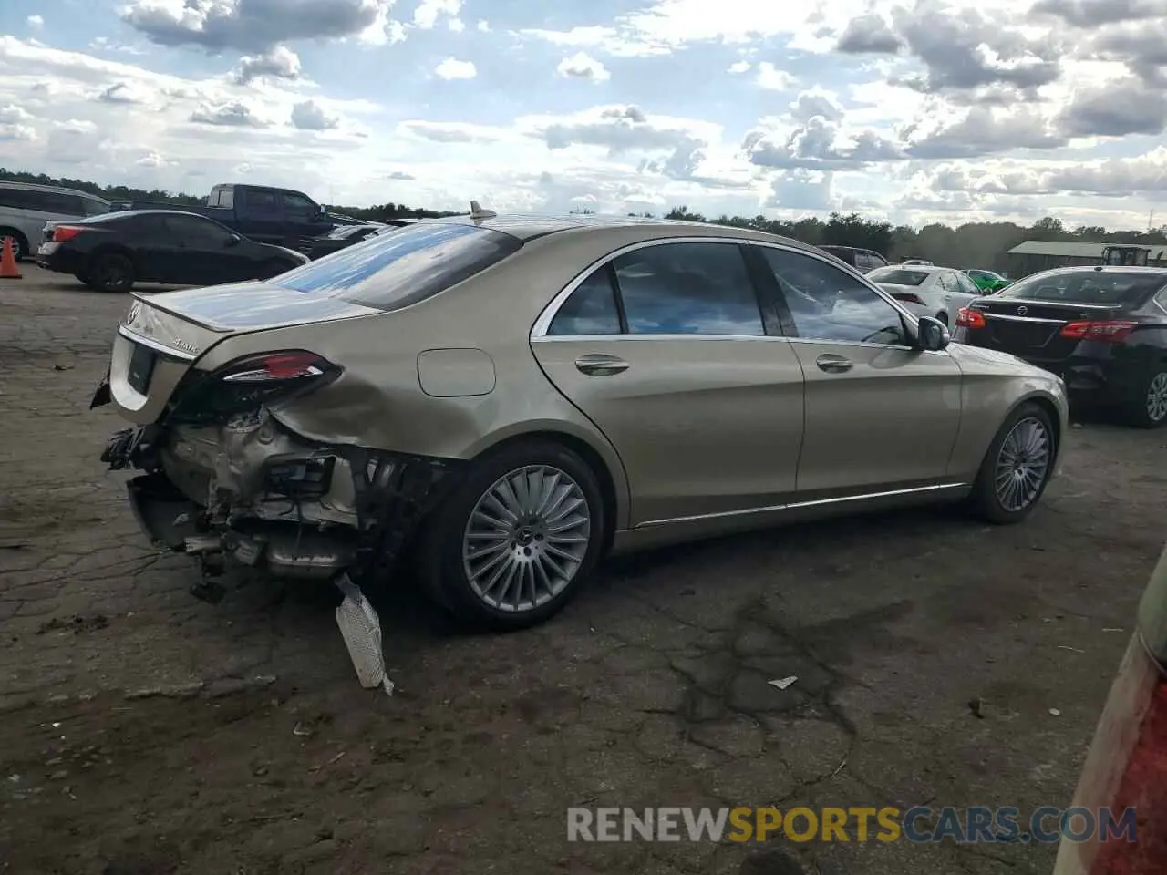 3 Photograph of a damaged car WDDUG8GB5KA473690 MERCEDES-BENZ S-CLASS 2019
