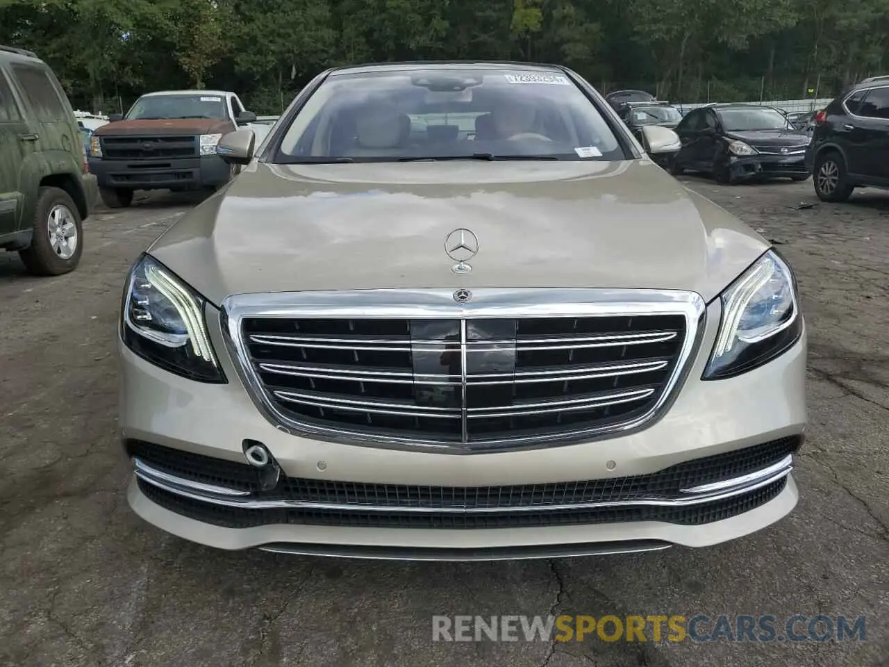 5 Photograph of a damaged car WDDUG8GB5KA473690 MERCEDES-BENZ S-CLASS 2019