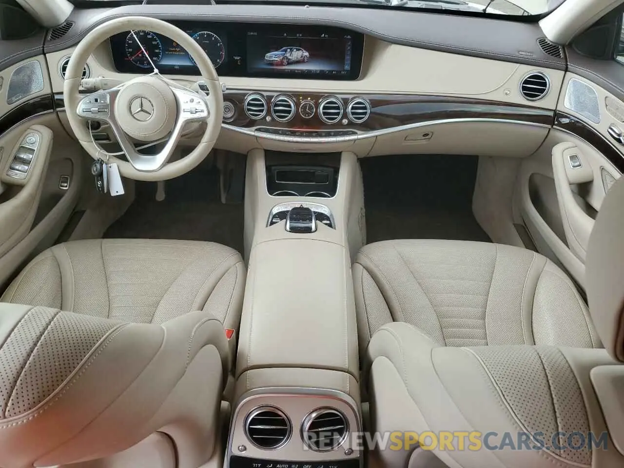 8 Photograph of a damaged car WDDUG8GB5KA473690 MERCEDES-BENZ S-CLASS 2019