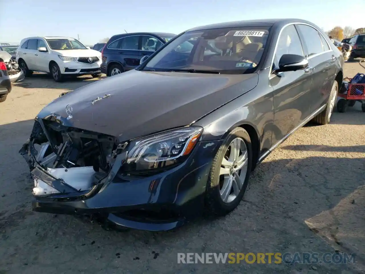 2 Photograph of a damaged car WDDUG8GB9KA455547 MERCEDES-BENZ S-CLASS 2019