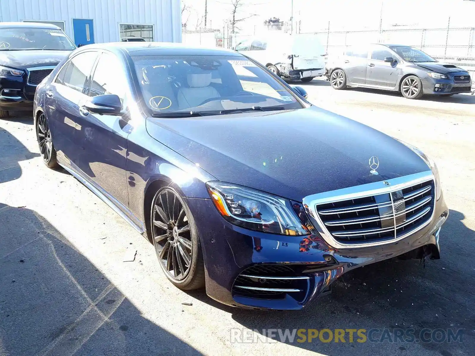 1 Photograph of a damaged car WDDUG8GBXKA448073 MERCEDES-BENZ S CLASS 2019