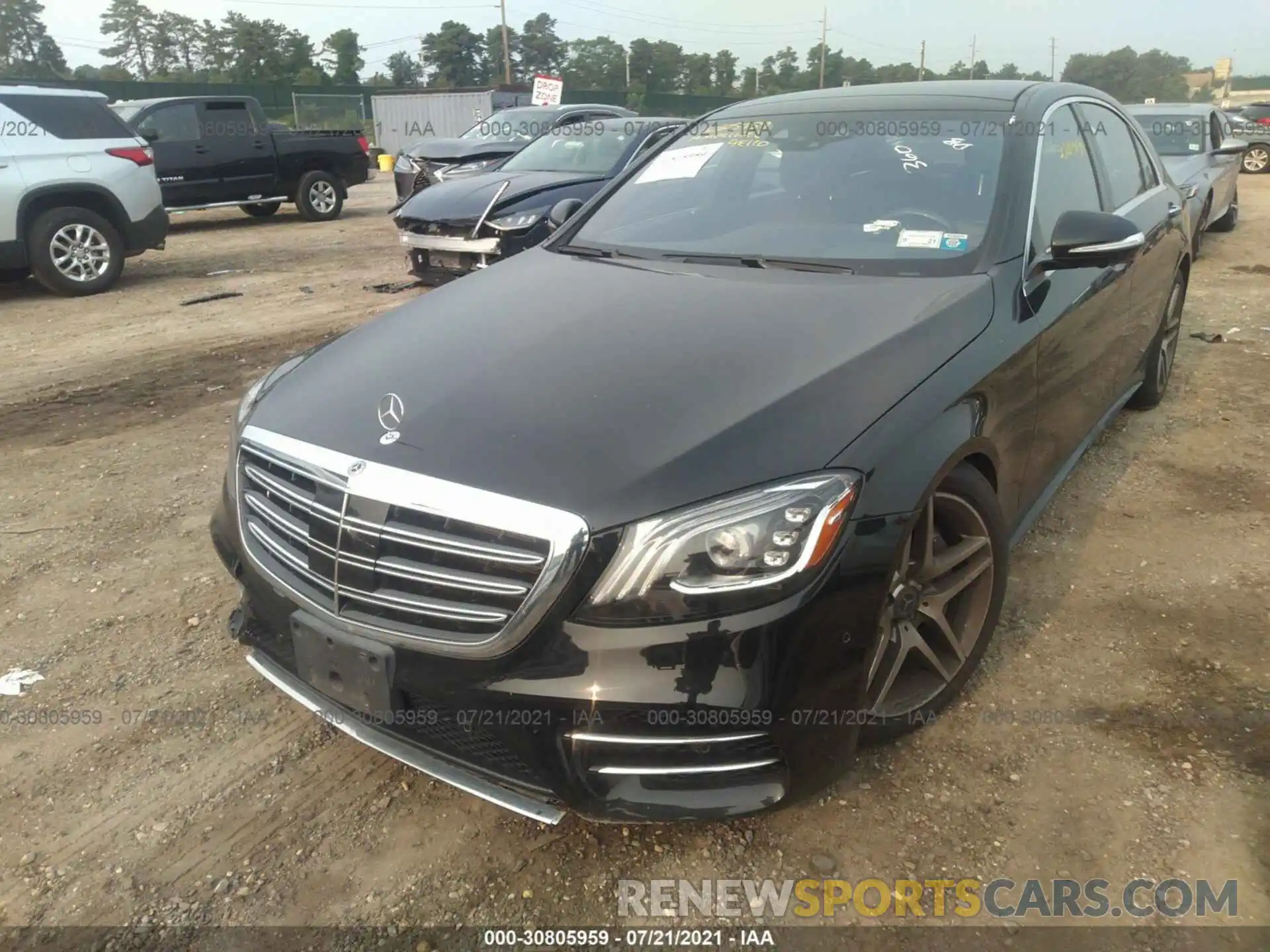 6 Photograph of a damaged car WDDUG8GBXKA483163 MERCEDES-BENZ S-CLASS 2019