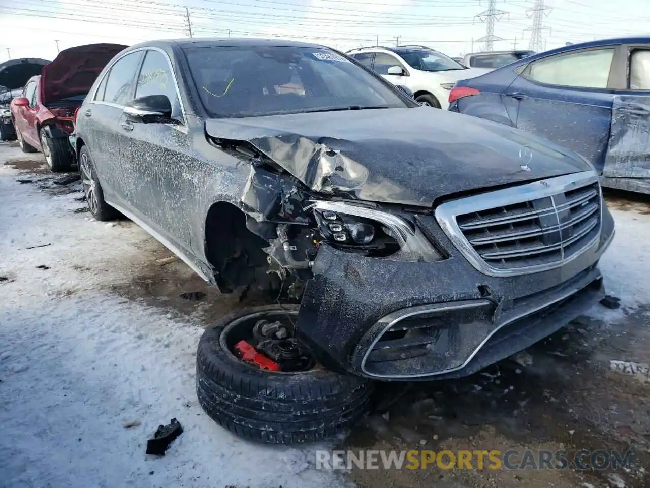 1 Photograph of a damaged car WDDUG8JB3KA440888 MERCEDES-BENZ S-CLASS 2019