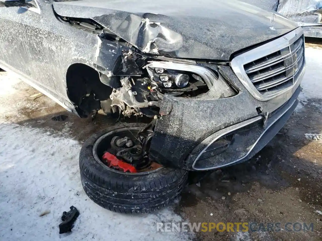 9 Photograph of a damaged car WDDUG8JB3KA440888 MERCEDES-BENZ S-CLASS 2019