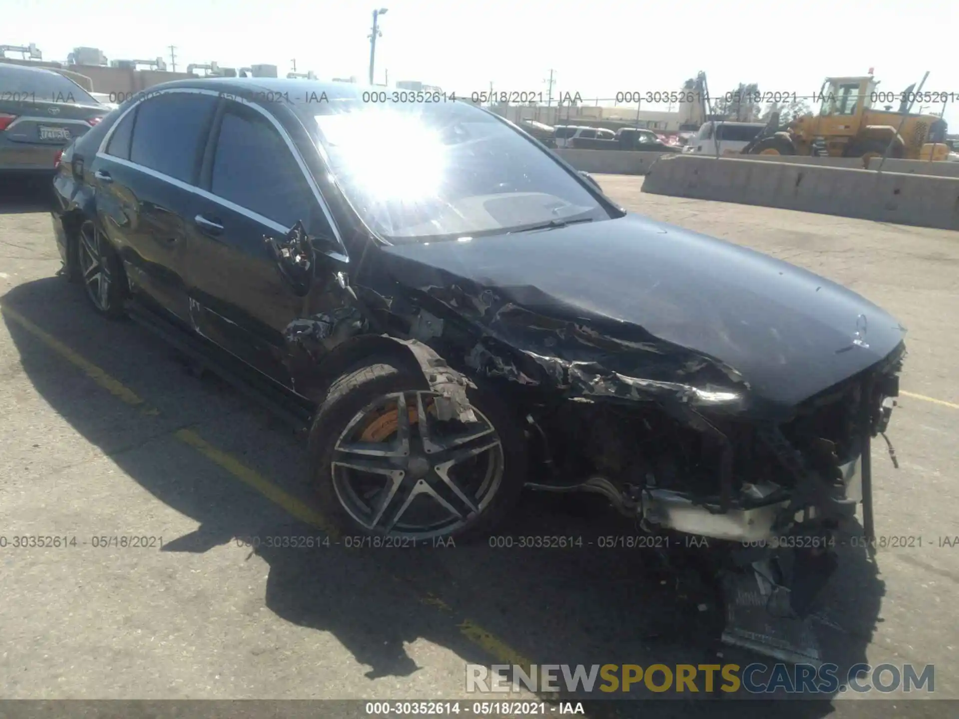 1 Photograph of a damaged car WDDUG8JB6KA436284 MERCEDES-BENZ S-CLASS 2019