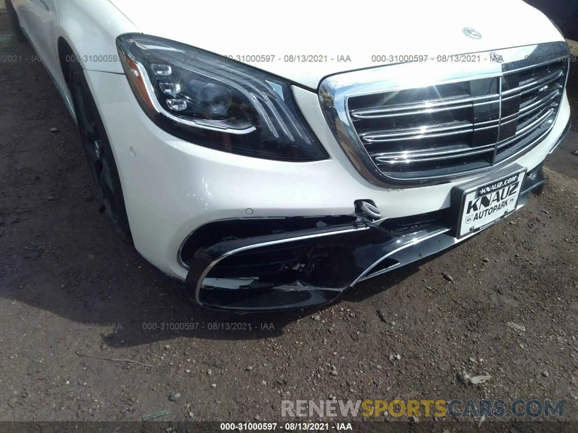 6 Photograph of a damaged car WDDUG8JB7KA480231 MERCEDES-BENZ S-CLASS 2019