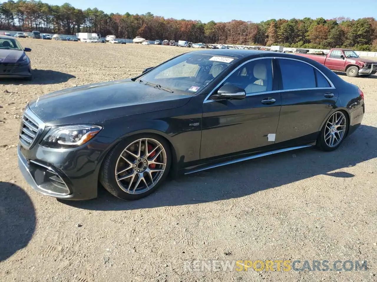 1 Photograph of a damaged car WDDUG8JBXKA483818 MERCEDES-BENZ S-CLASS 2019