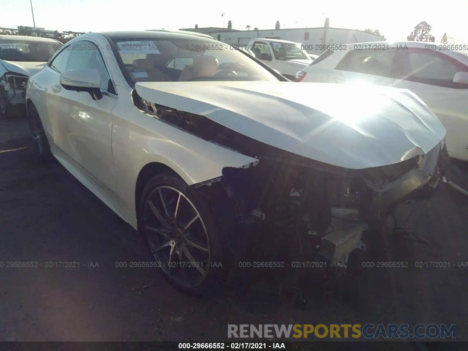 1 Photograph of a damaged car WDDXJ8GB1KA036302 MERCEDES-BENZ S-CLASS 2019