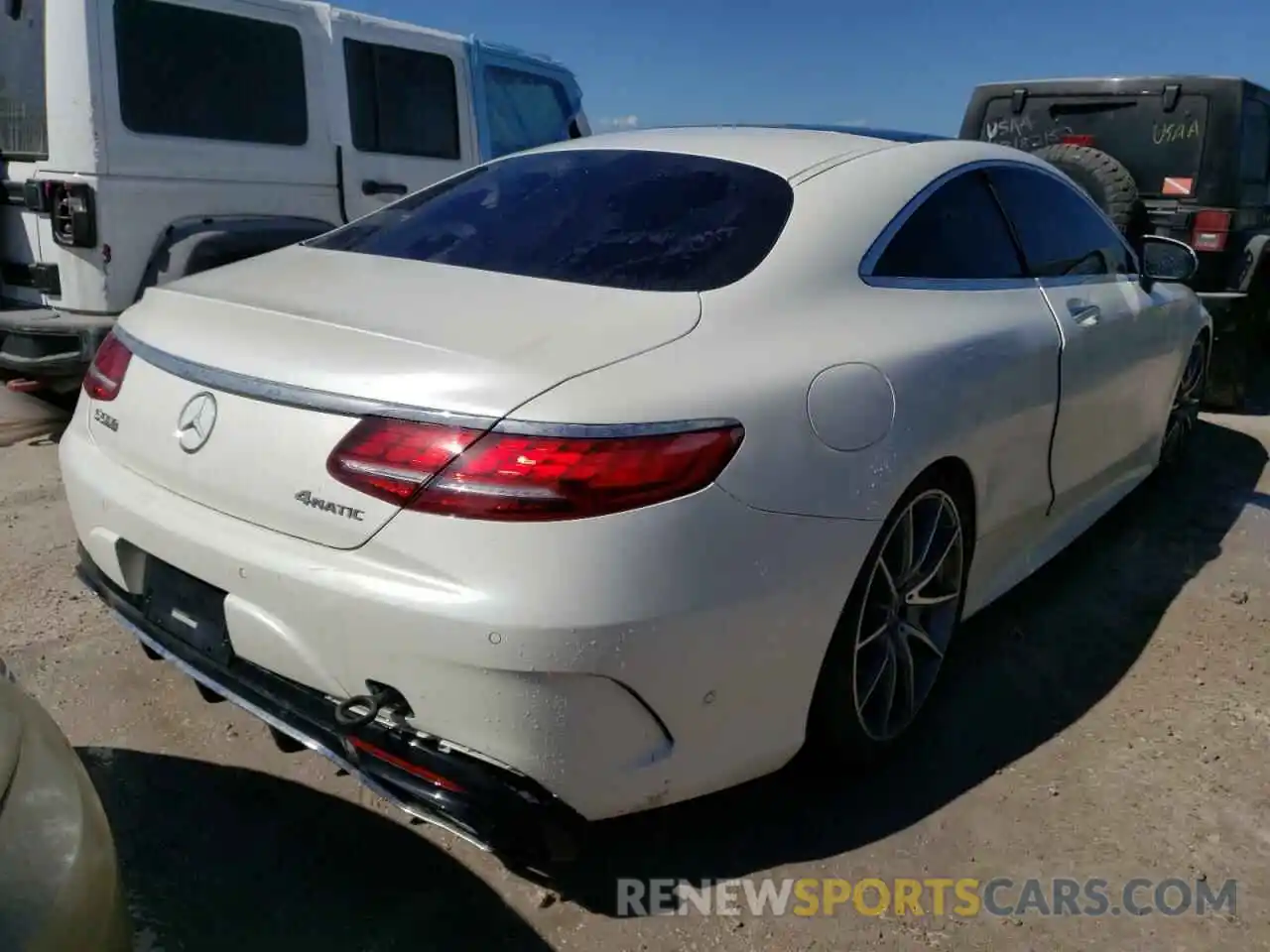 4 Photograph of a damaged car WDDXJ8GB4KA039453 MERCEDES-BENZ S-CLASS 2019