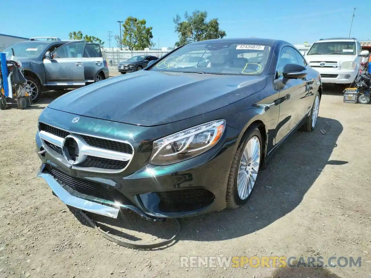 2 Photograph of a damaged car WDDXJ8GB6KA039325 MERCEDES-BENZ S-CLASS 2019