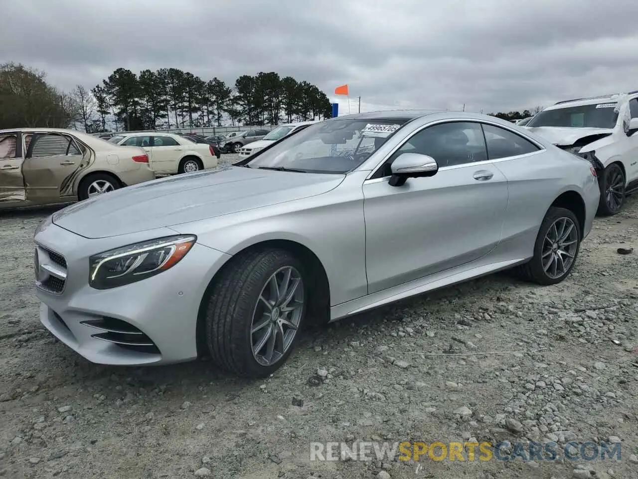1 Photograph of a damaged car WDDXJ8GB7KA037762 MERCEDES-BENZ S-CLASS 2019