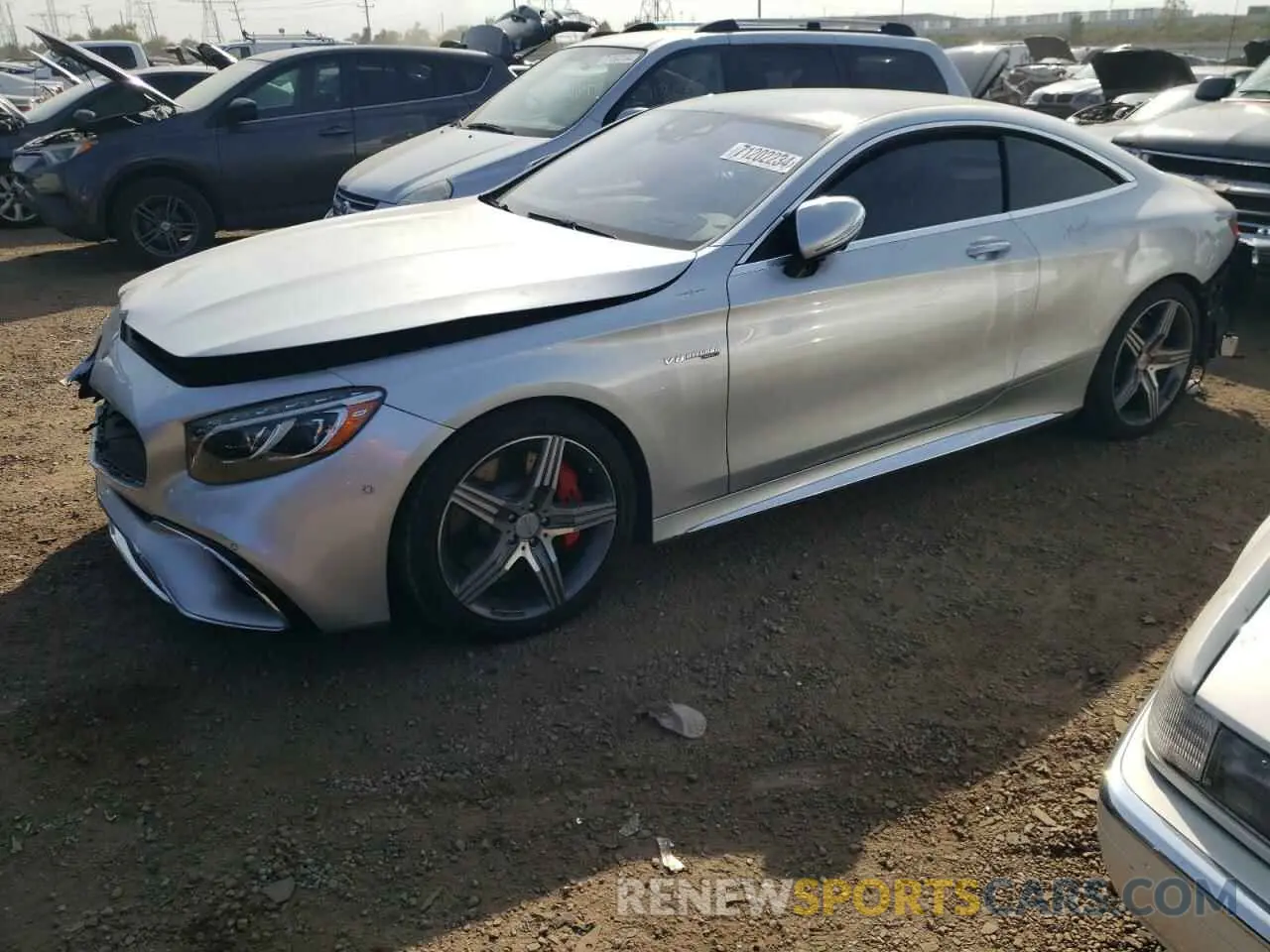 1 Photograph of a damaged car WDDXJ8JB0KA039443 MERCEDES-BENZ S-CLASS 2019