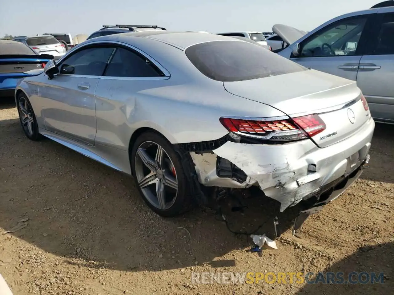 2 Photograph of a damaged car WDDXJ8JB0KA039443 MERCEDES-BENZ S-CLASS 2019