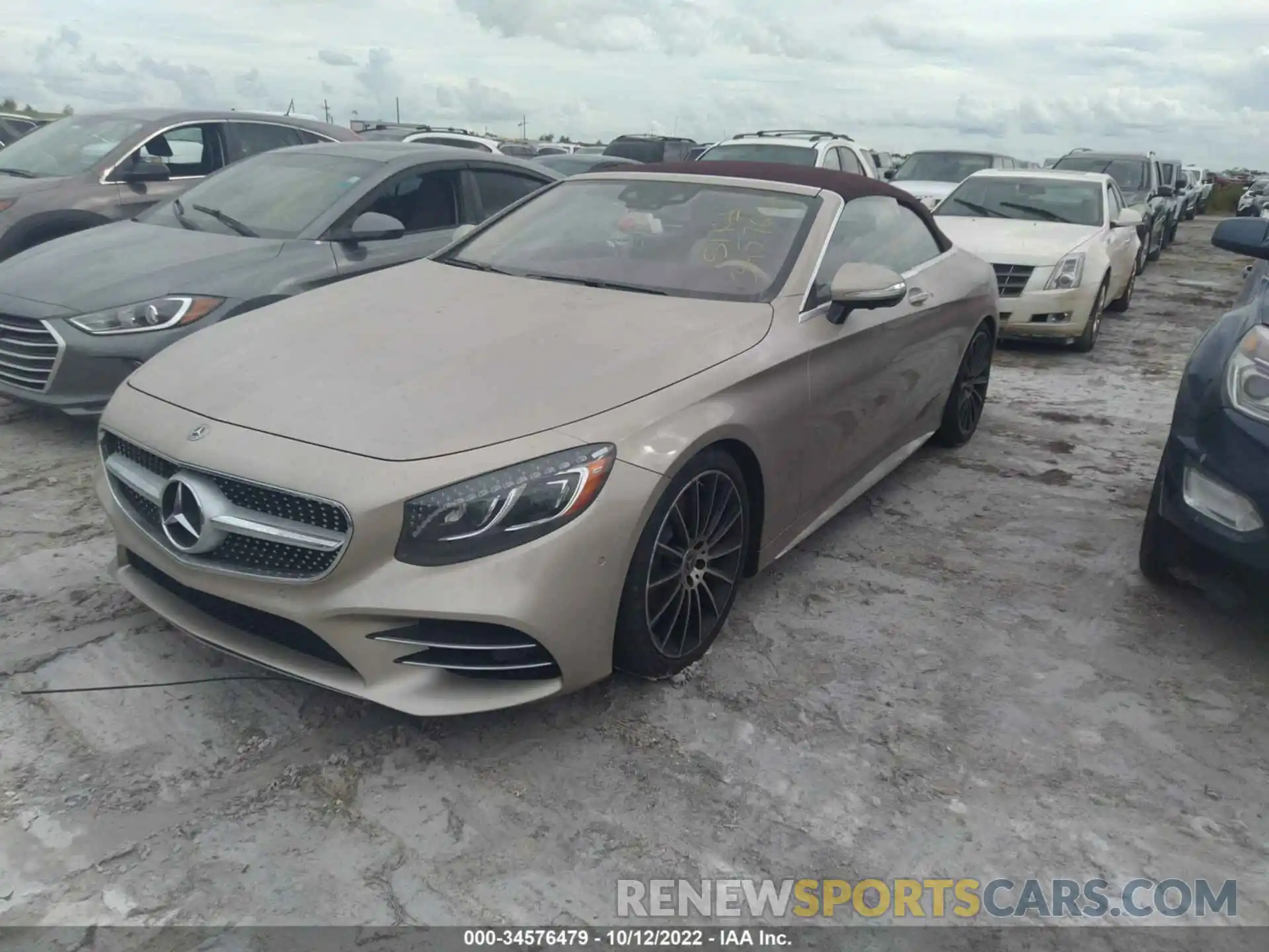 2 Photograph of a damaged car WDDXK8DB0KA038706 MERCEDES-BENZ S-CLASS 2019