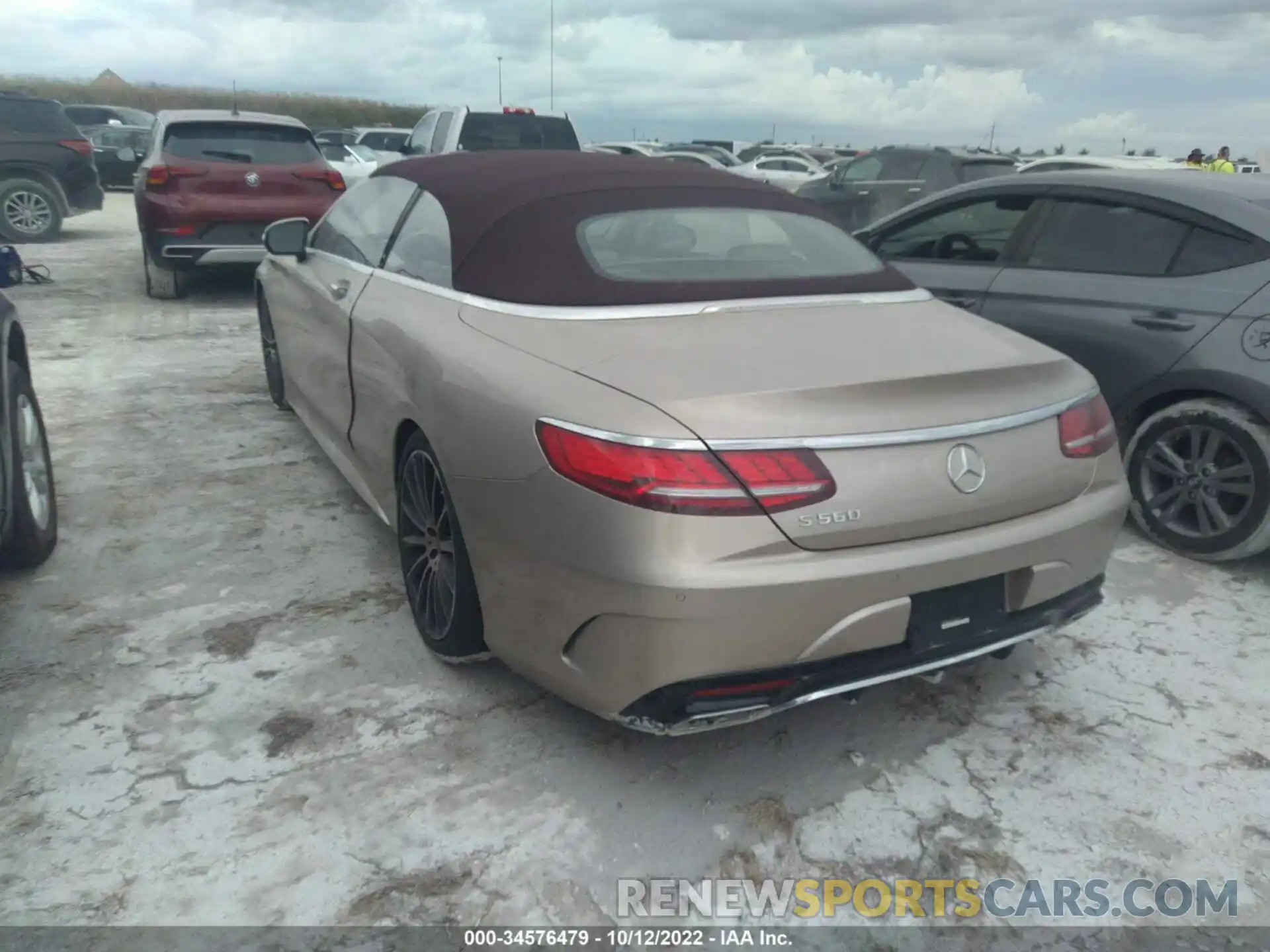 3 Photograph of a damaged car WDDXK8DB0KA038706 MERCEDES-BENZ S-CLASS 2019