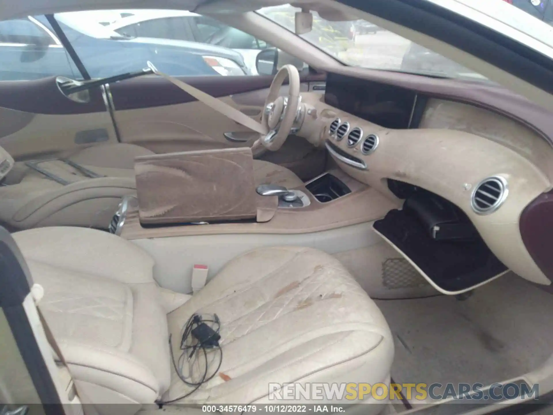 5 Photograph of a damaged car WDDXK8DB0KA038706 MERCEDES-BENZ S-CLASS 2019