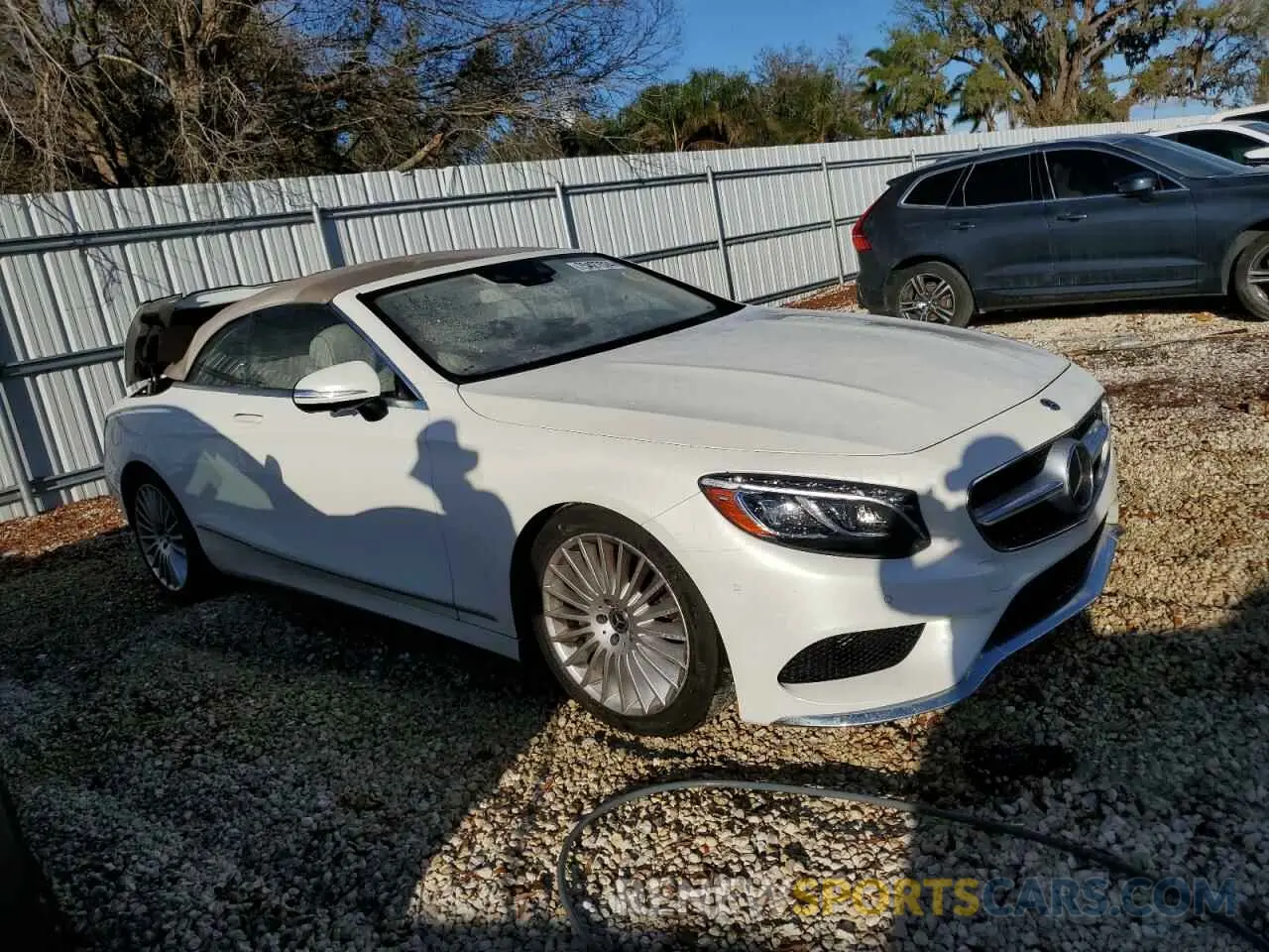 4 Photograph of a damaged car WDDXK8DB3KA037744 MERCEDES-BENZ S-CLASS 2019
