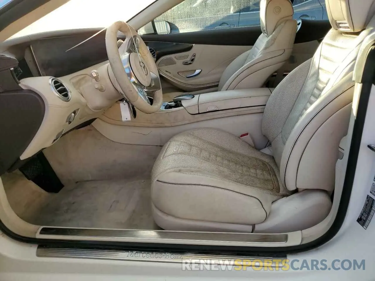 7 Photograph of a damaged car WDDXK8DB3KA037744 MERCEDES-BENZ S-CLASS 2019