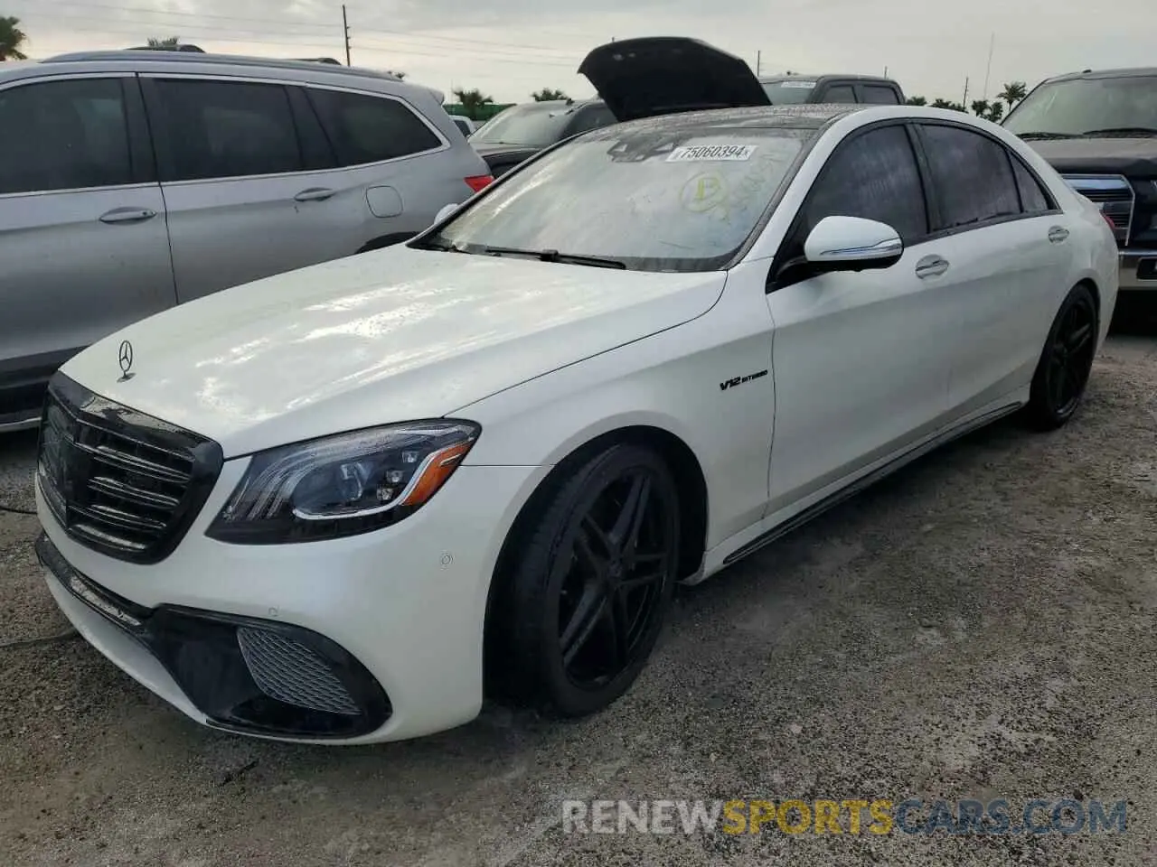 1 Photograph of a damaged car W1KUG7KB5LA530117 MERCEDES-BENZ S-CLASS 2020