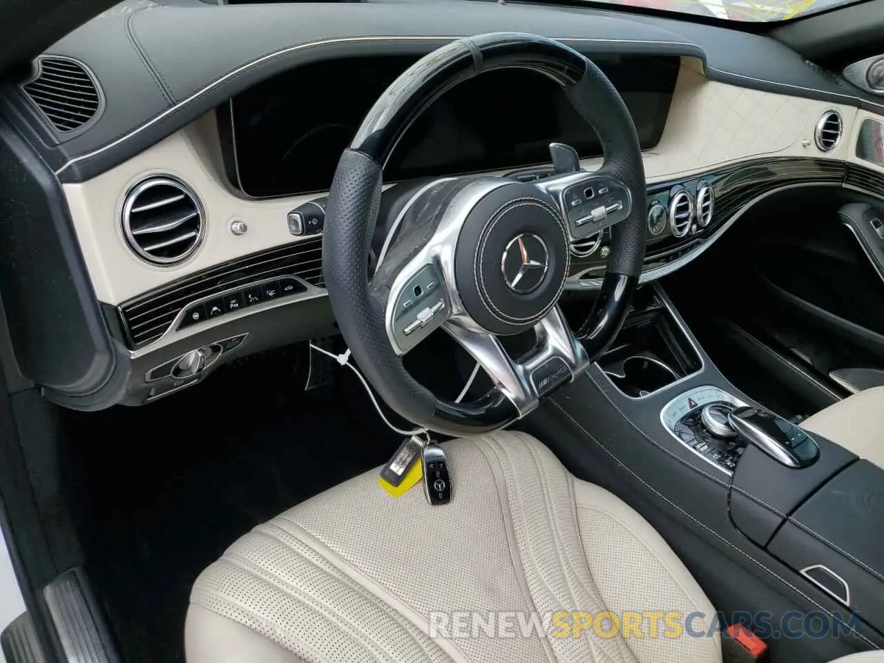 8 Photograph of a damaged car W1KUG7KB5LA530117 MERCEDES-BENZ S-CLASS 2020