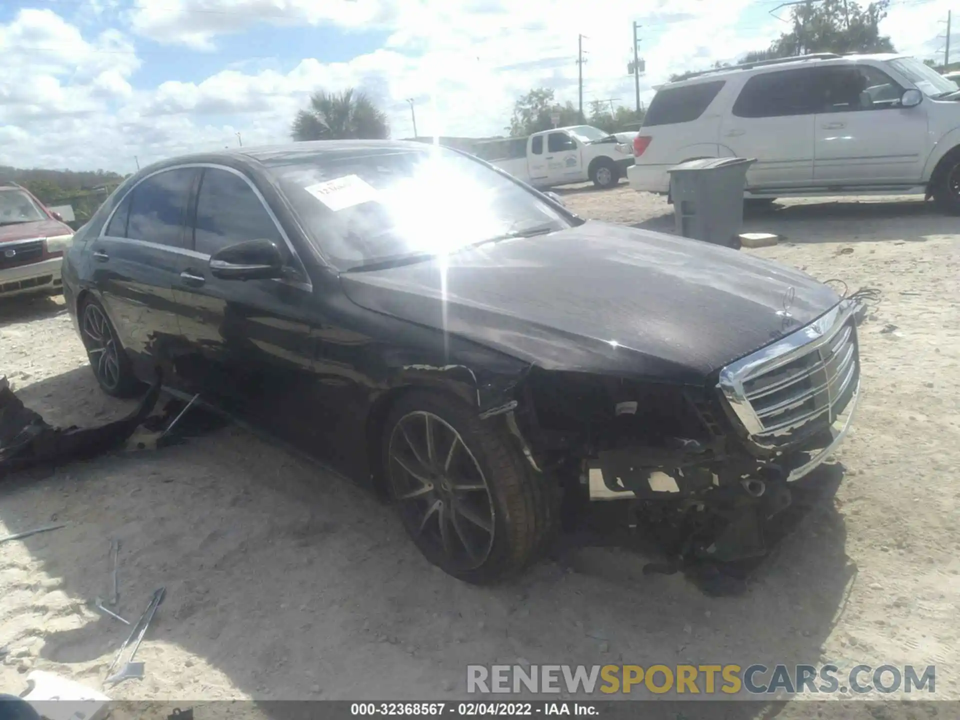 1 Photograph of a damaged car W1KUG8DB2LA563787 MERCEDES-BENZ S-CLASS 2020