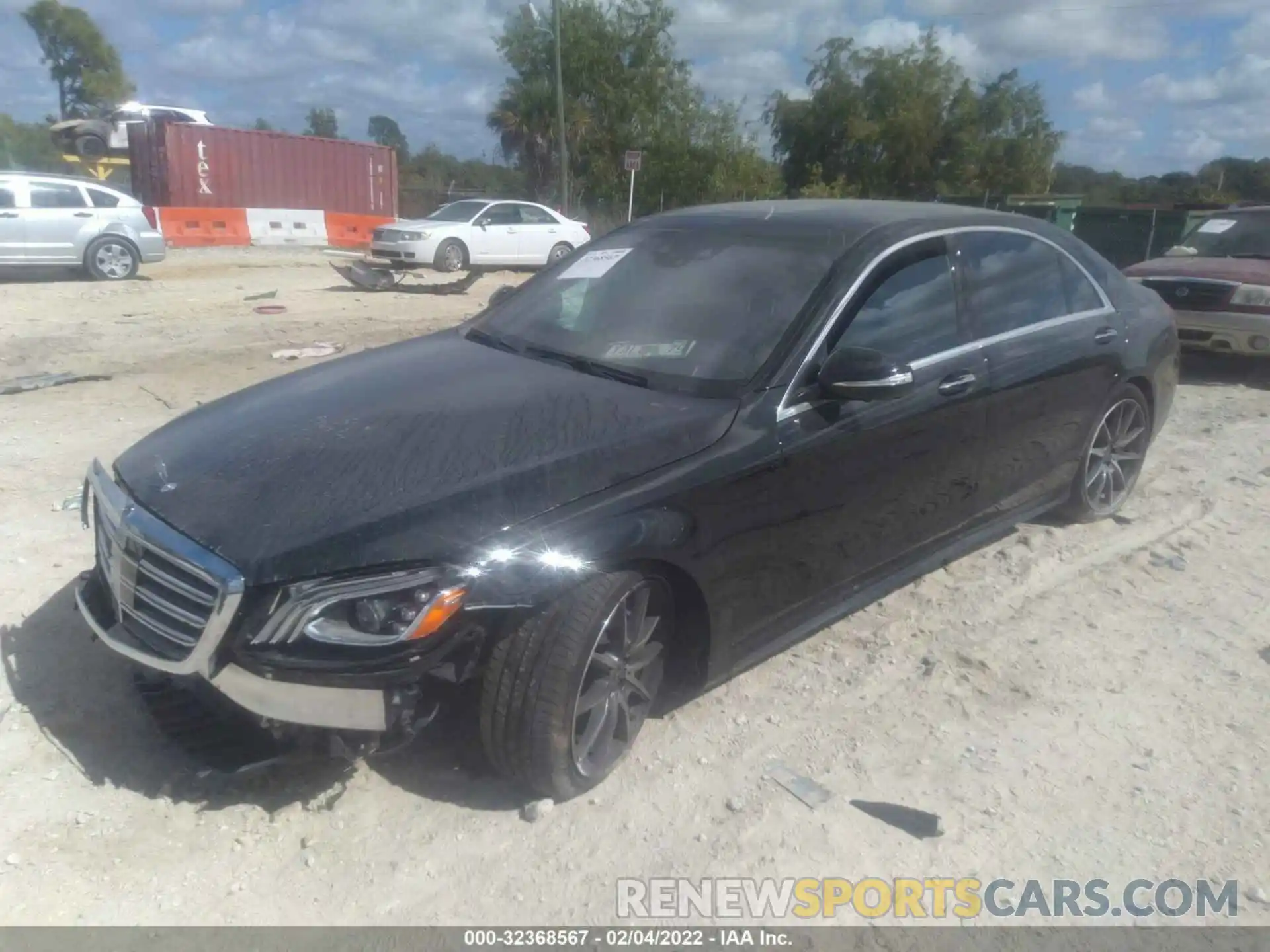 2 Photograph of a damaged car W1KUG8DB2LA563787 MERCEDES-BENZ S-CLASS 2020