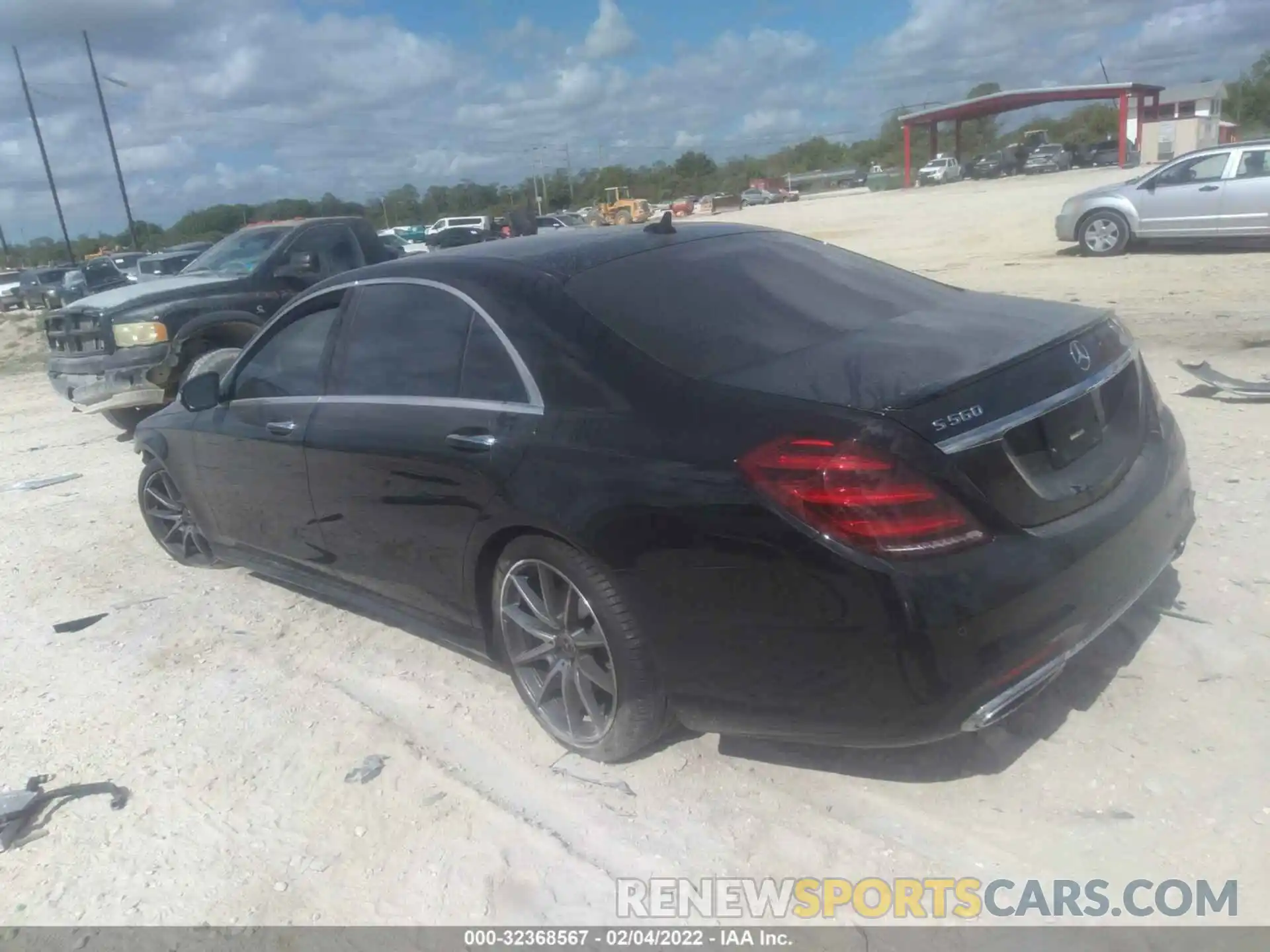 3 Photograph of a damaged car W1KUG8DB2LA563787 MERCEDES-BENZ S-CLASS 2020