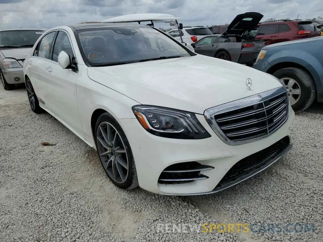 1 Photograph of a damaged car W1KUG8DB8LA553992 MERCEDES-BENZ S-CLASS 2020