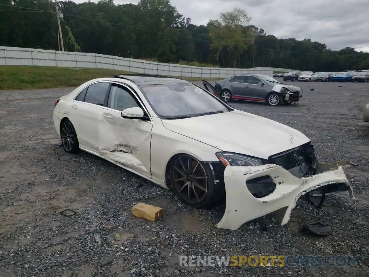 1 Photograph of a damaged car W1KUG8DB8LA558349 MERCEDES-BENZ S-CLASS 2020