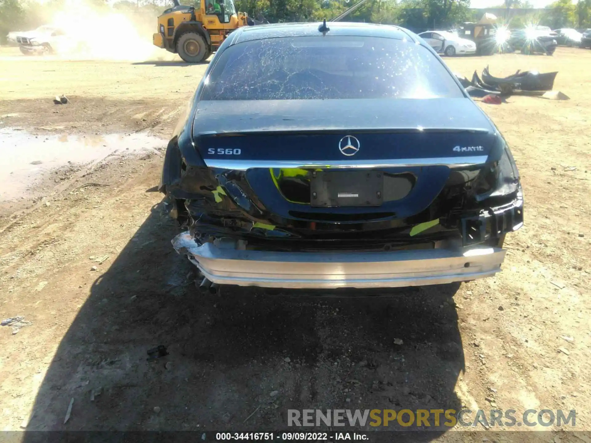 6 Photograph of a damaged car W1KUG8GB0LA527382 MERCEDES-BENZ S-CLASS 2020