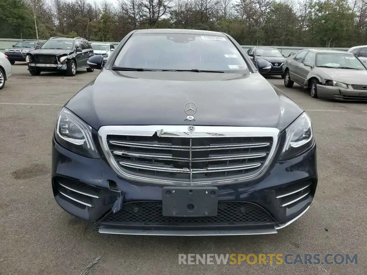 5 Photograph of a damaged car W1KUG8GB5LA529757 MERCEDES-BENZ S-CLASS 2020