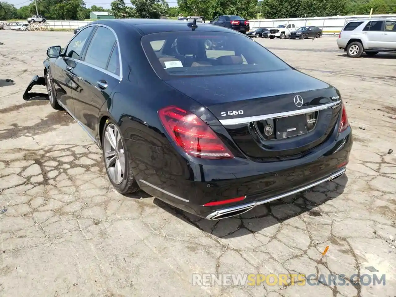 3 Photograph of a damaged car W1KUG8GB5LA551838 MERCEDES-BENZ S-CLASS 2020