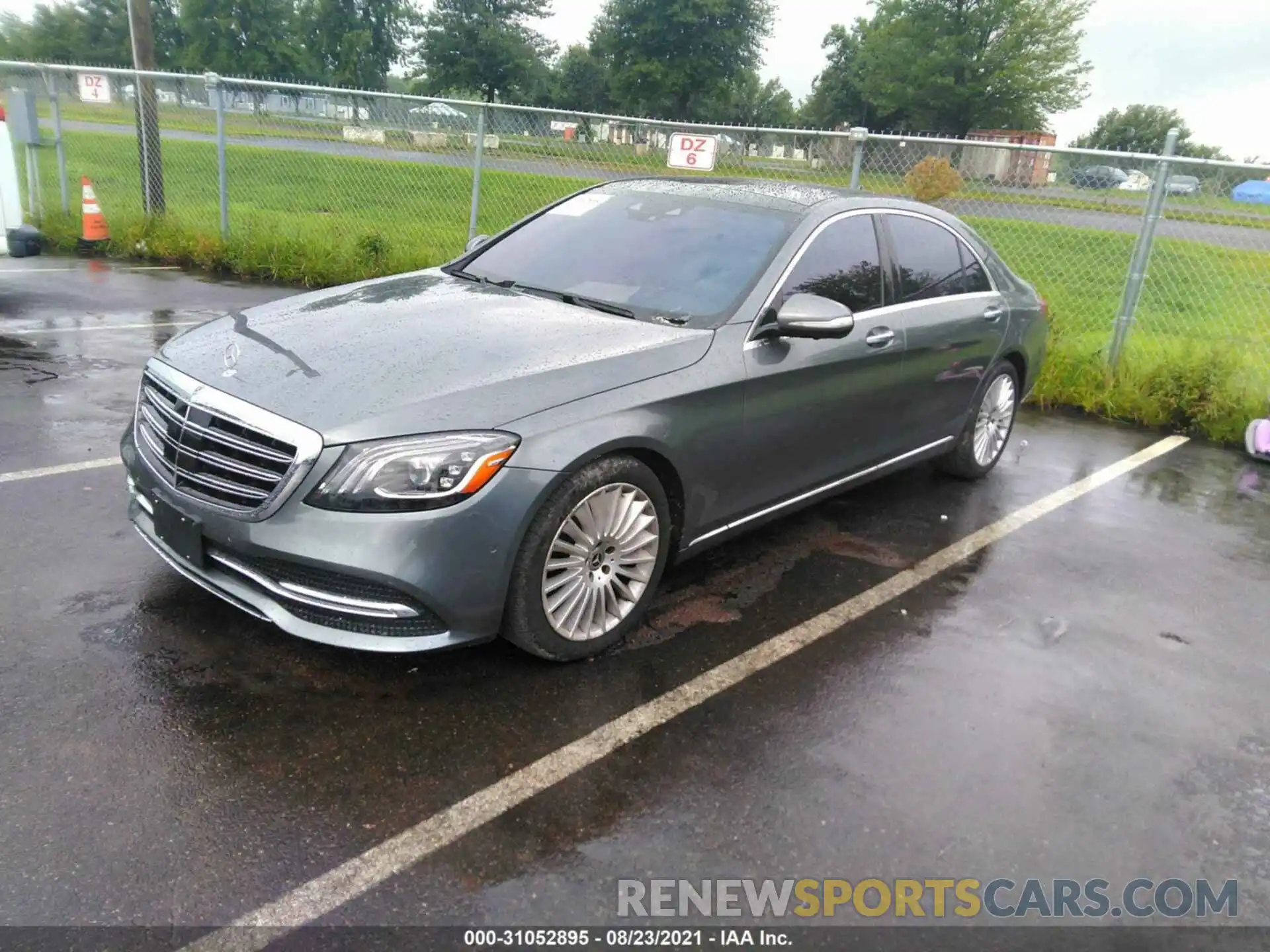 2 Photograph of a damaged car W1KUG8GB6LA557647 MERCEDES-BENZ S-CLASS 2020