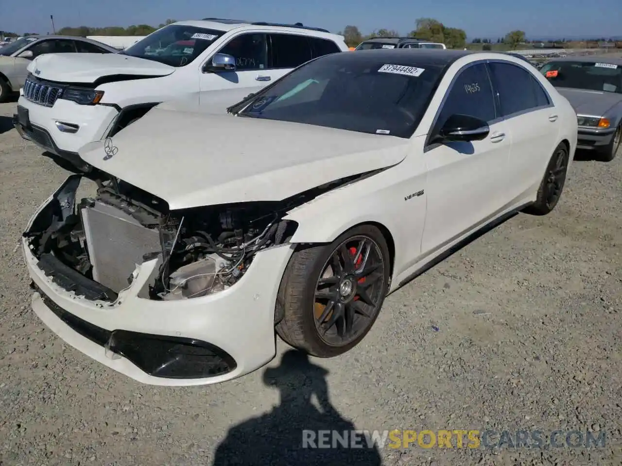 2 Photograph of a damaged car W1KUG8JB8LA552636 MERCEDES-BENZ S-CLASS 2020