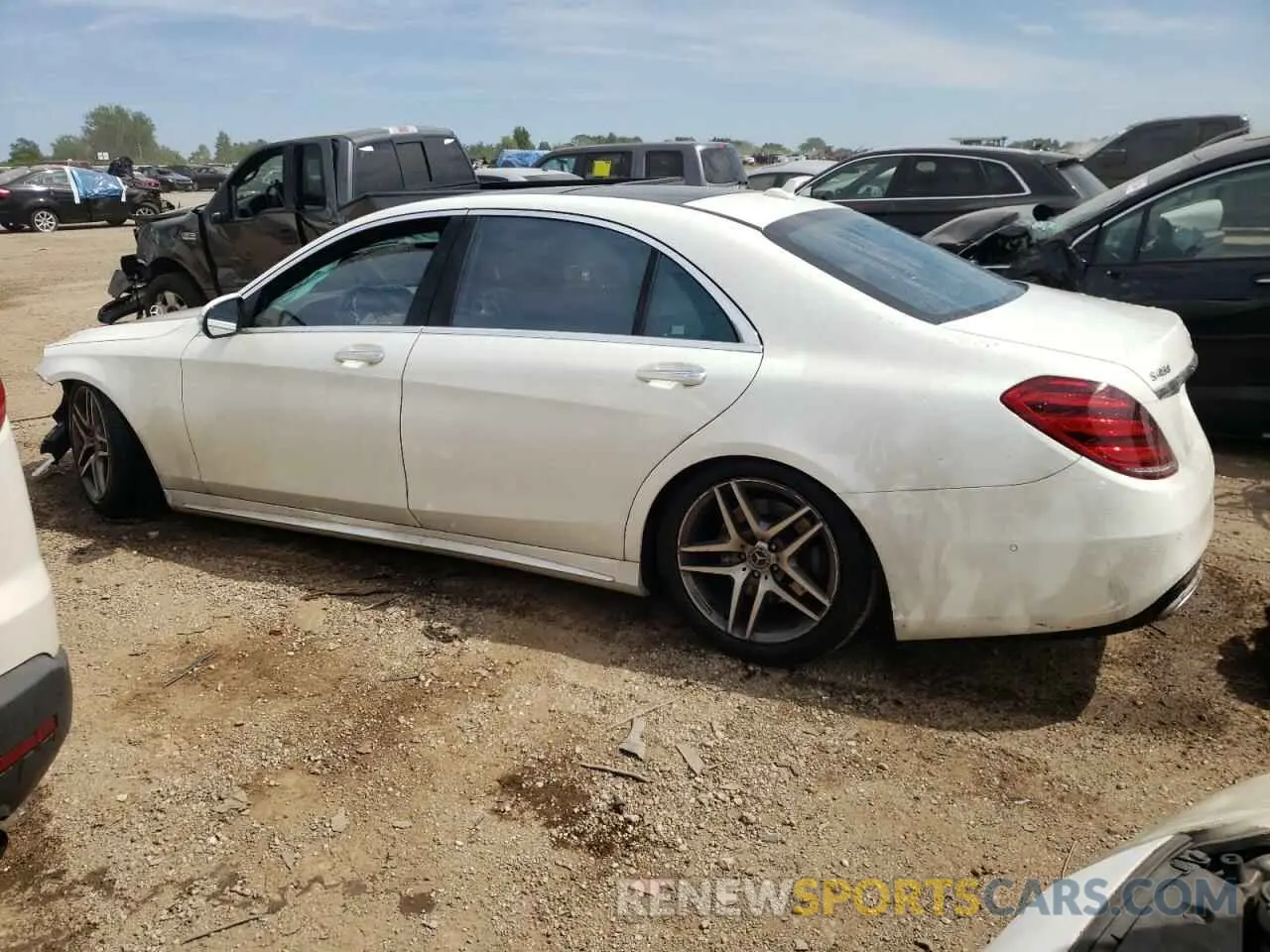 2 Photograph of a damaged car WDDUG6EB0LA513697 MERCEDES-BENZ S-CLASS 2020