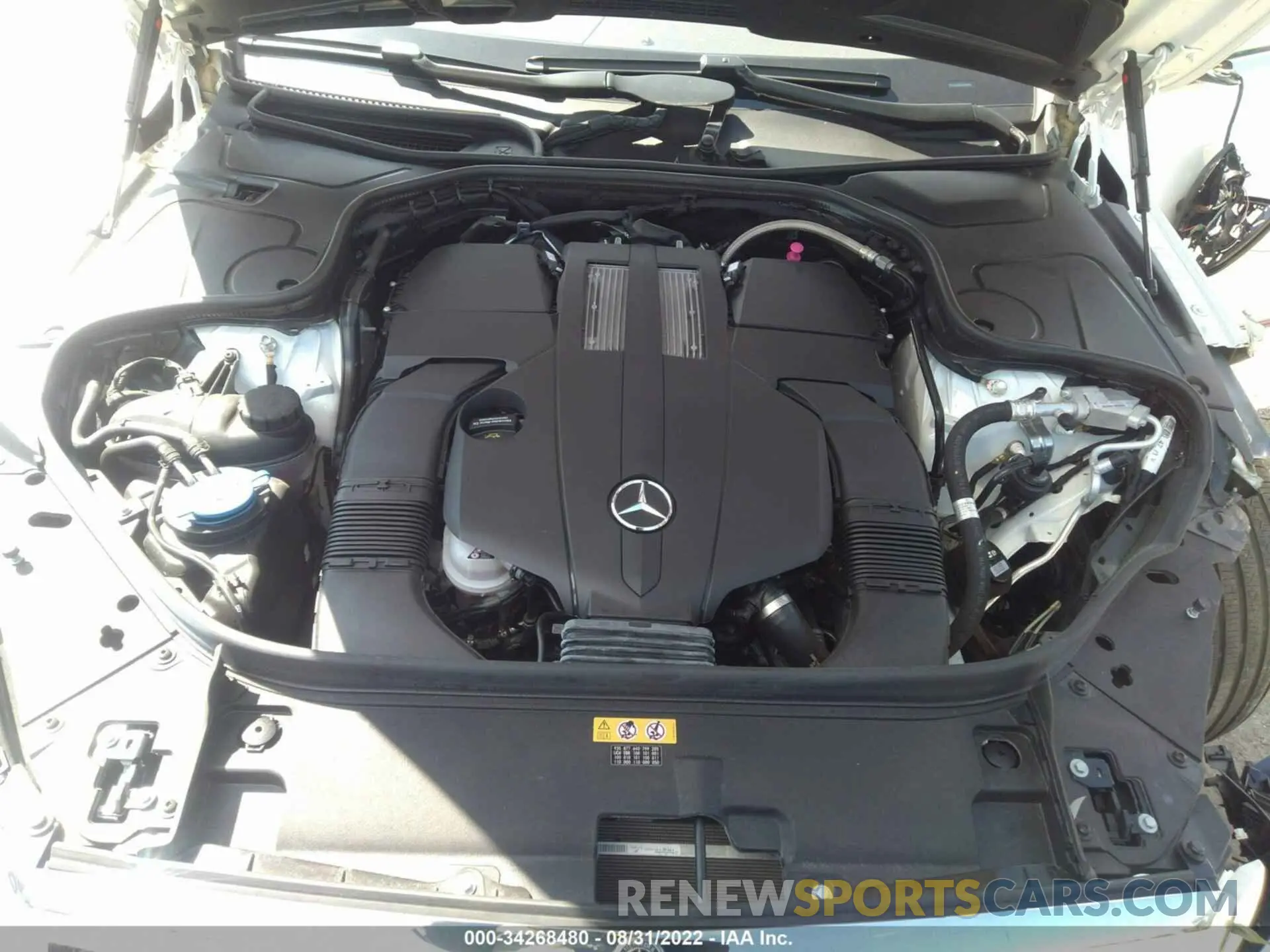 10 Photograph of a damaged car WDDUG6EB8LA509980 MERCEDES-BENZ S-CLASS 2020