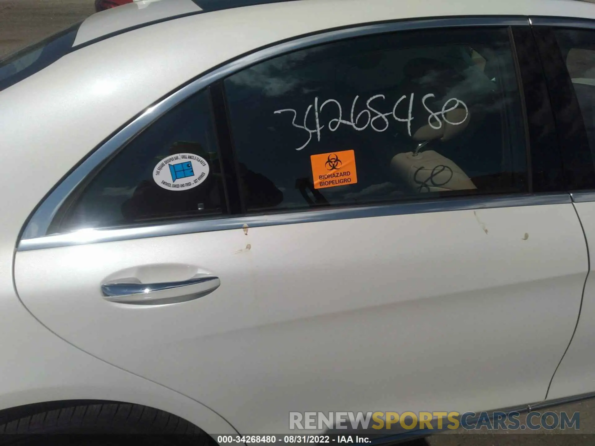 8 Photograph of a damaged car WDDUG6EB8LA509980 MERCEDES-BENZ S-CLASS 2020