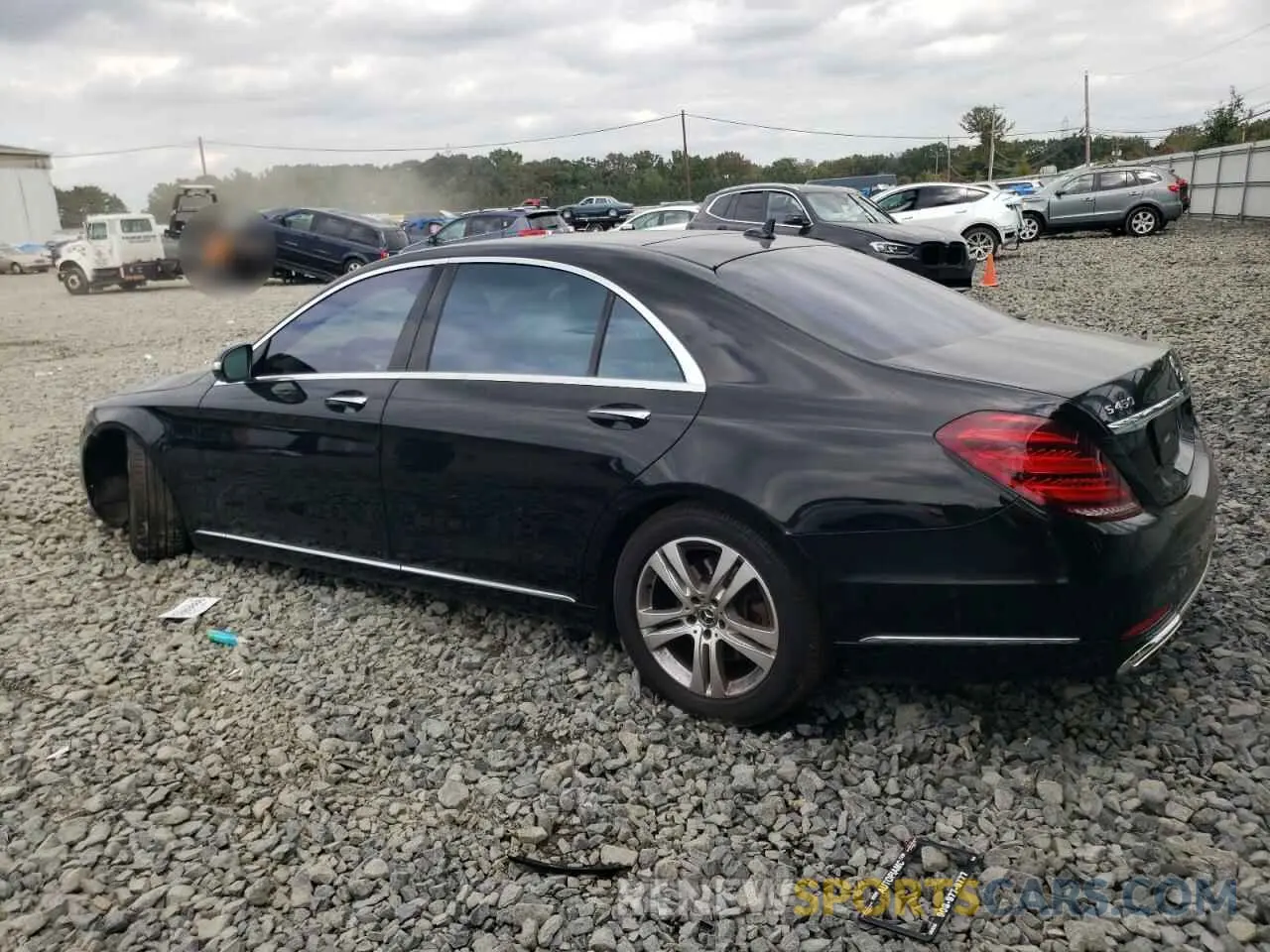 2 Photograph of a damaged car WDDUG6GB1LA523376 MERCEDES-BENZ S-CLASS 2020